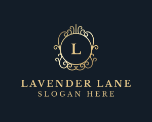 Expensive Luxury Ornament logo design