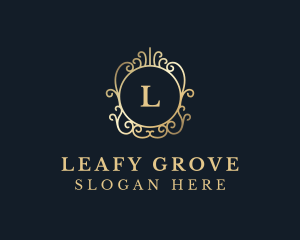 Expensive Luxury Ornament logo design