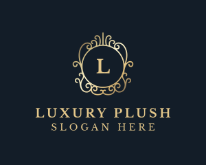 Expensive Luxury Ornament logo design