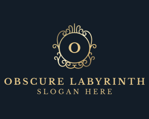 Expensive Luxury Ornament logo design