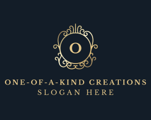 Expensive Luxury Ornament logo design