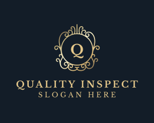 Expensive Luxury Ornament logo design