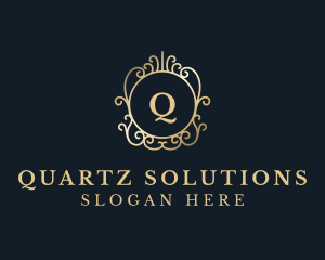 Expensive Luxury Ornament logo design