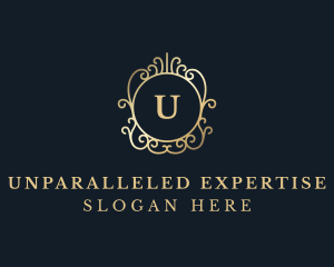 Expensive Luxury Ornament logo design