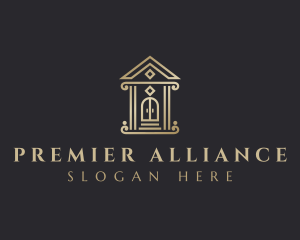 Pillar House Realty logo design