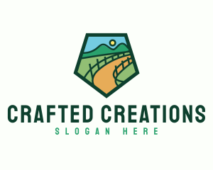 Farm Road Mountain logo design