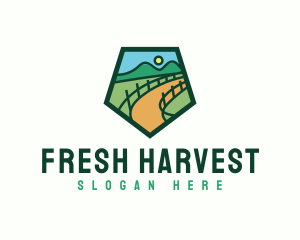 Farm Road Mountain logo design