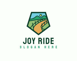 Farm Road Mountain logo design