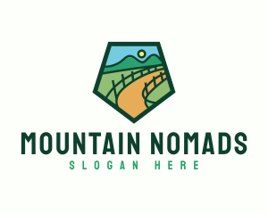 Farm Road Mountain logo design