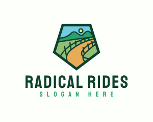 Farm Road Mountain logo design