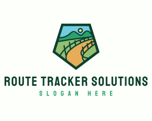 Farm Road Mountain logo design