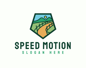 Farm Road Mountain logo design