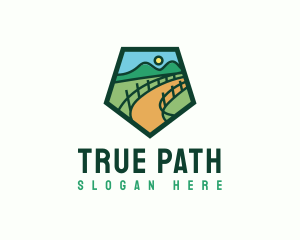 Farm Road Mountain logo design