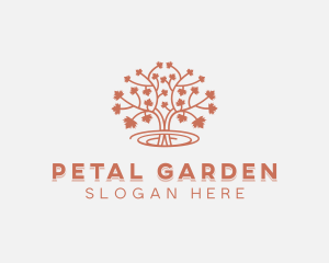 Botanical Maple Tree logo design