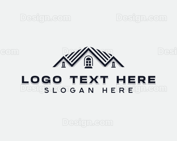 Roofing Contractor Repair Logo