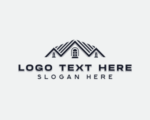 Roofing Contractor Repair Logo