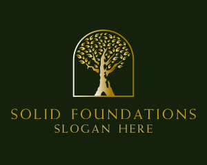 Old Golden Tree  logo
