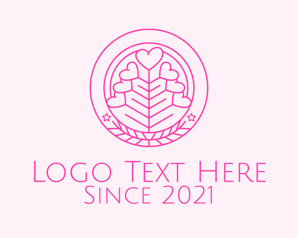 Romantic logo example 3