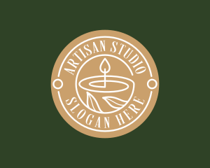 Decor Artisanal Candle logo design