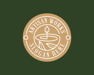 Decor Artisanal Candle logo design