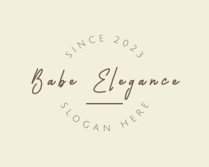 Elegant Round Business logo design