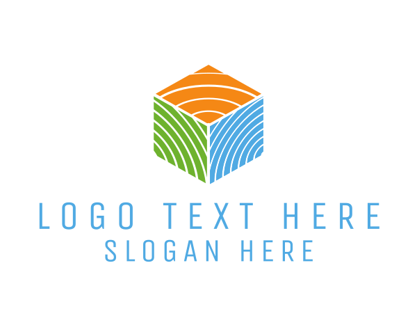 Texture logo example 2