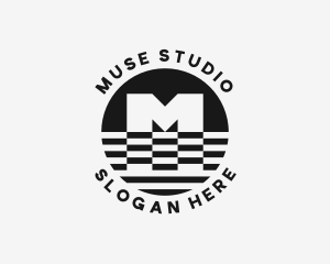 Generic Studio Letter M logo design