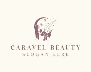 Feminine Woman Beauty logo design