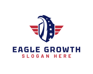 Veteran American Eagle  logo design