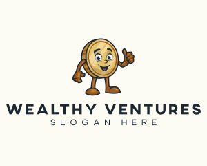 Coin Money Investor logo design