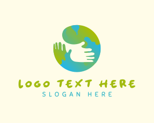 Globe Hand Hug Foundation logo