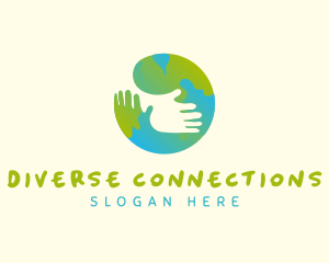 Globe Hand Hug Foundation logo