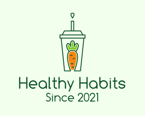 Healthy Carrot Drink logo