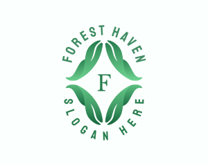 Sustainable Leaf Forest  logo design