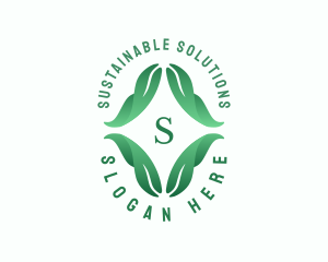 Sustainable Leaf Forest  logo design