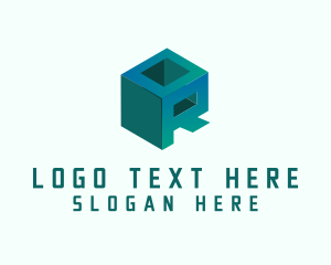 Geometric Cube Letter OR Company logo