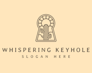 Keyhole Desert Cactus logo