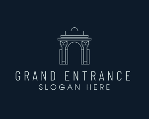 Arch Gateway Landmark logo design