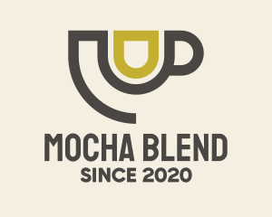 Minimalist Coffee Cup logo design