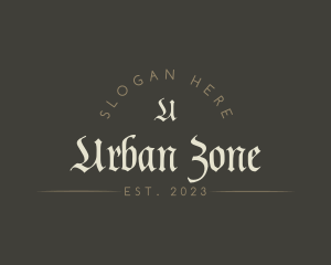 Dark Urban Gothic logo design