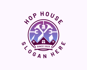 House Tools Repair  logo design