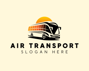 Travel Tour Bus logo design