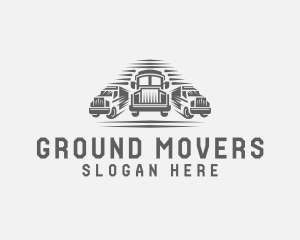 Trucking Freight Mover logo design