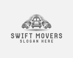 Trucking Freight Mover logo design