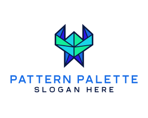 Tech Origami Pattern logo