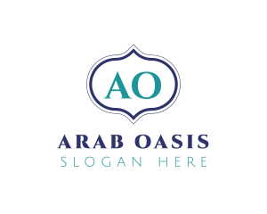 Fancy Moroccan Frame logo design