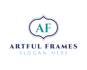 Fancy Moroccan Frame logo design