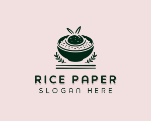 Rice Bowl Gourmet logo design