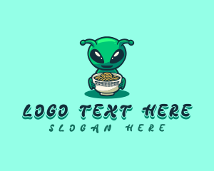 Alien Noodle Bowl Logo