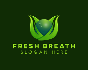 Leaf Nature Sphere logo design